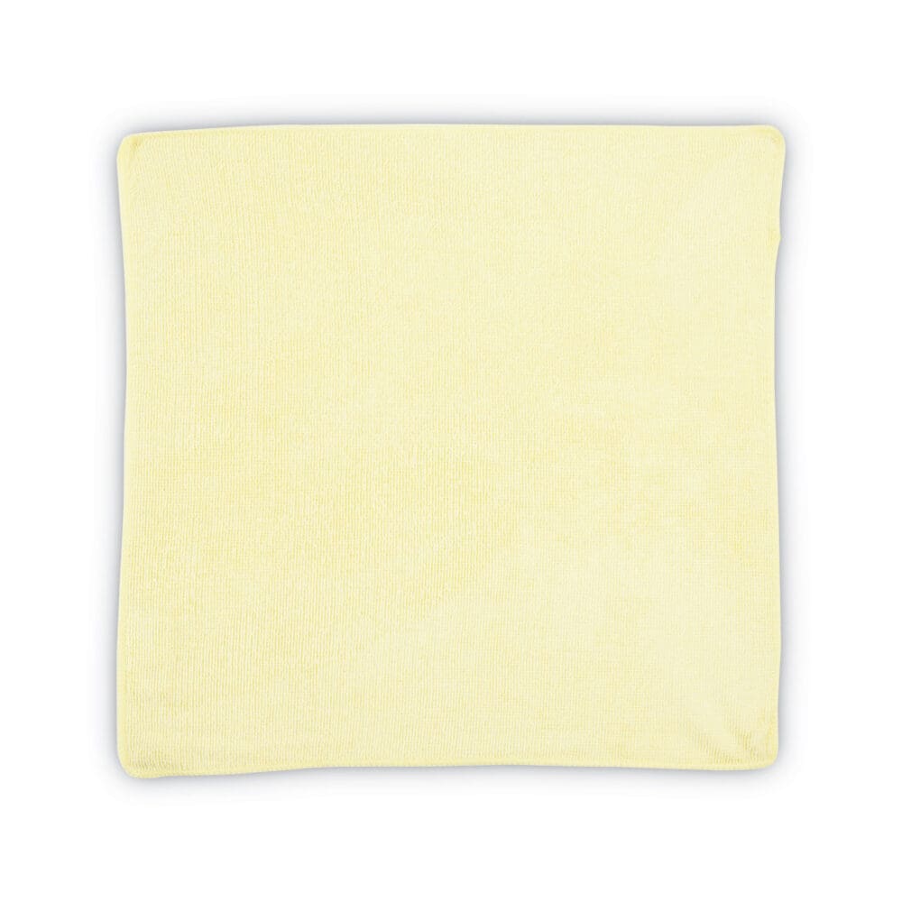 Microfiber Cleaning Cloths, 16 x 16, Yellow, 24/Pack - Image 6