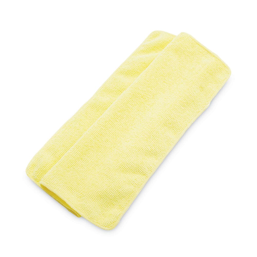 Microfiber Cleaning Cloths, 16 x 16, Yellow, 24/Pack - Image 5
