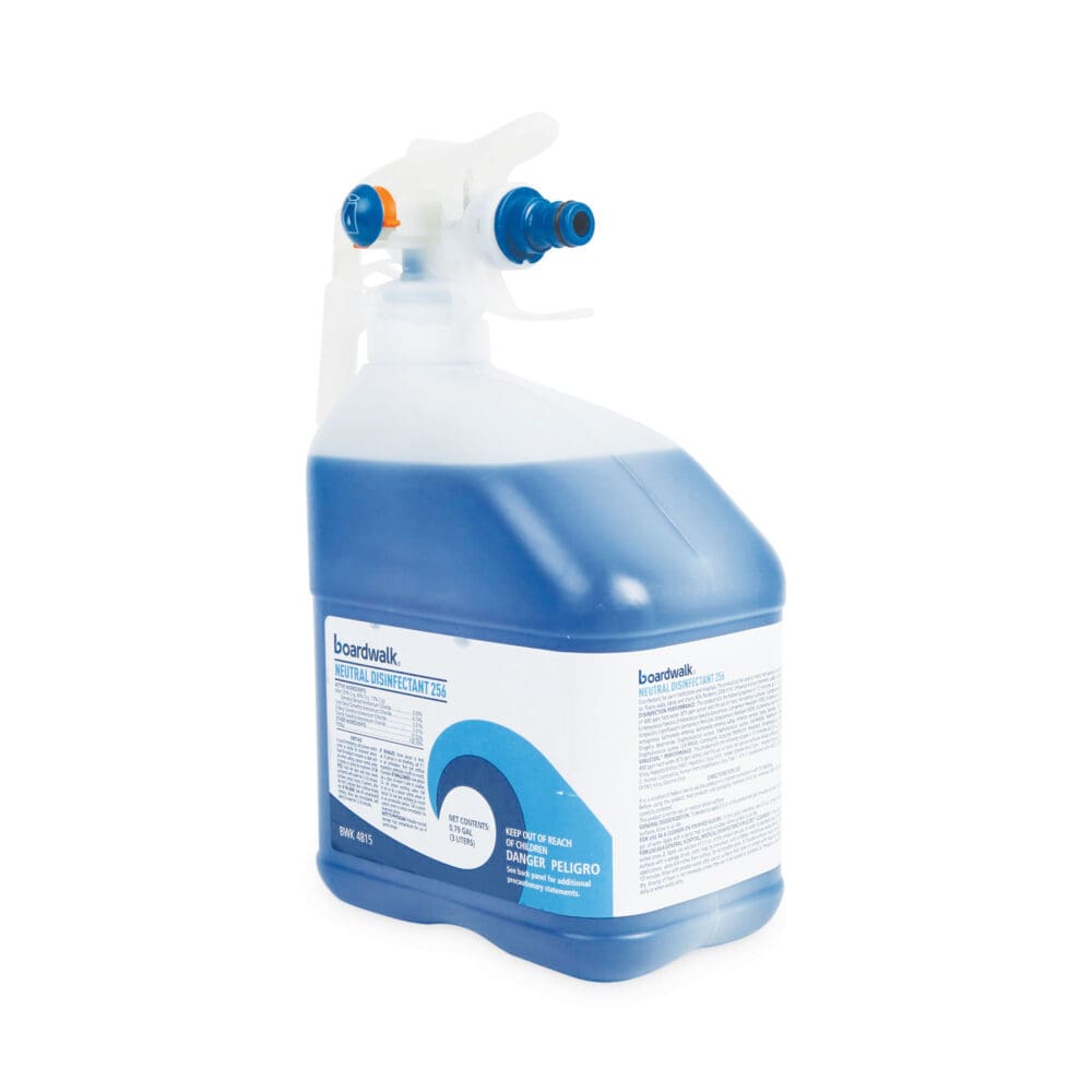 PDC Neutral Disinfectant, Floral Scent, 3 Liter Bottle, 2/Carton - Image 3