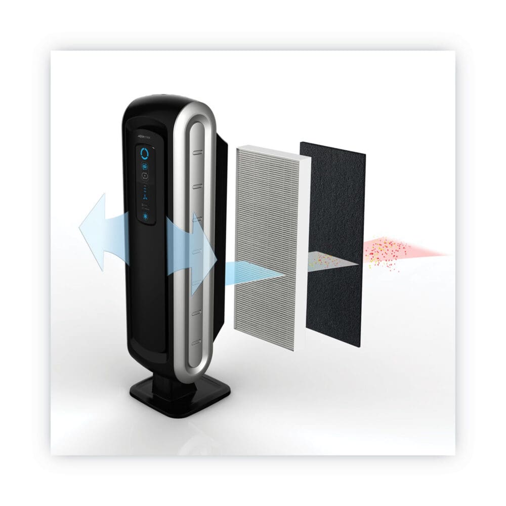 Carbon Filter for Fellowes 90 Air Purifiers, 4.37 x 16.37, 4/Pack - Image 2