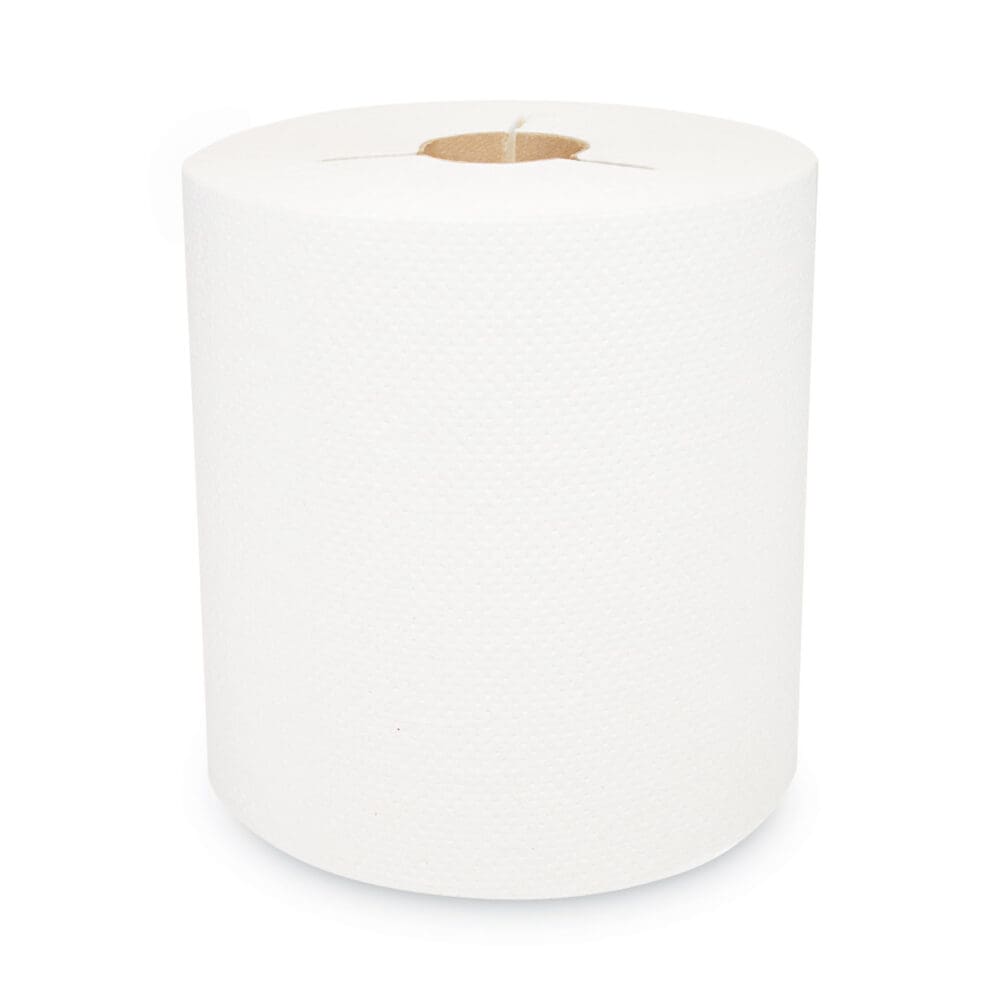 Morsoft Controlled Towels, Y-Notch, 1-Ply, 8" x 800 ft, White, 6 Rolls/Carton - Image 2