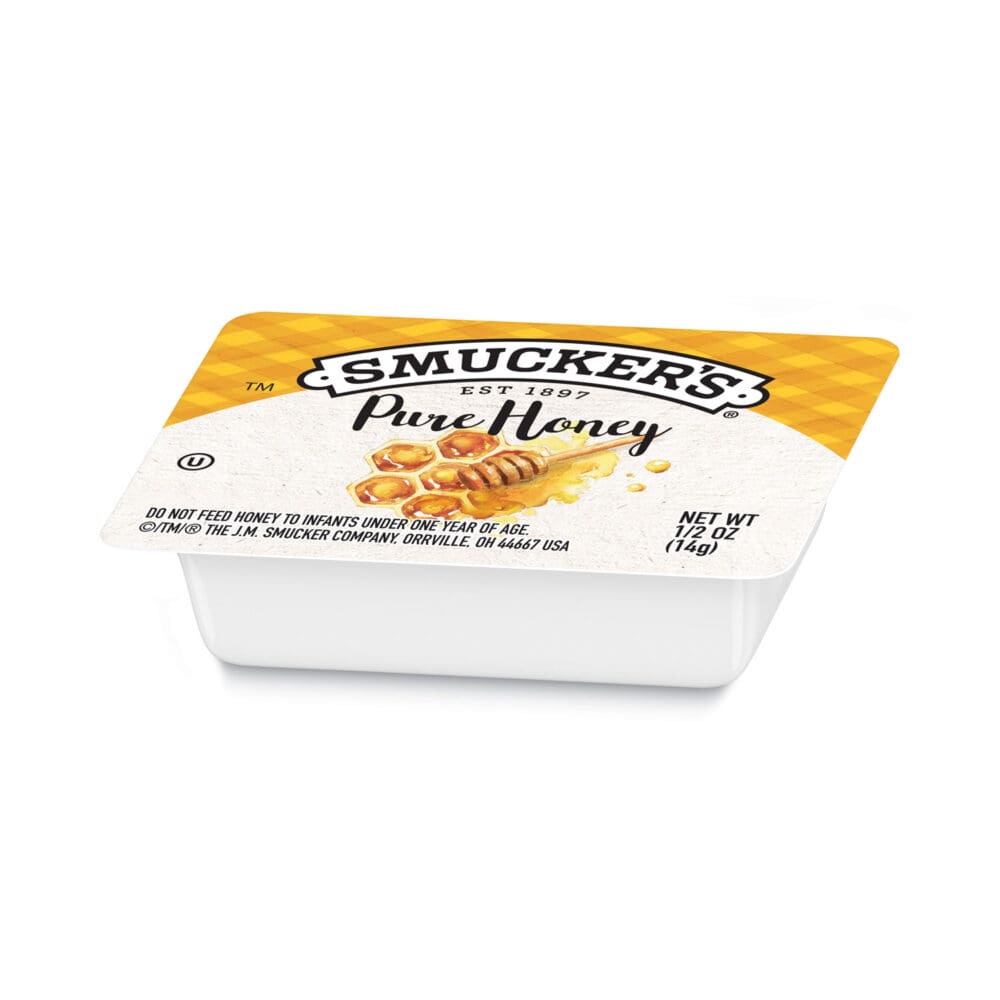 Smucker's Honey, Single Serving Packs,0.5 oz, 200/Carton - Image 2