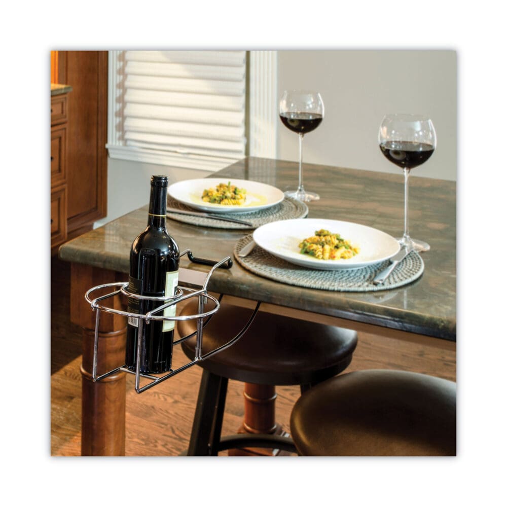 Wine By Your Side, Steel Frame/Red Wine Adapter/Ice Bucket, 161.06 cu in, Stainless Steel - Image 5