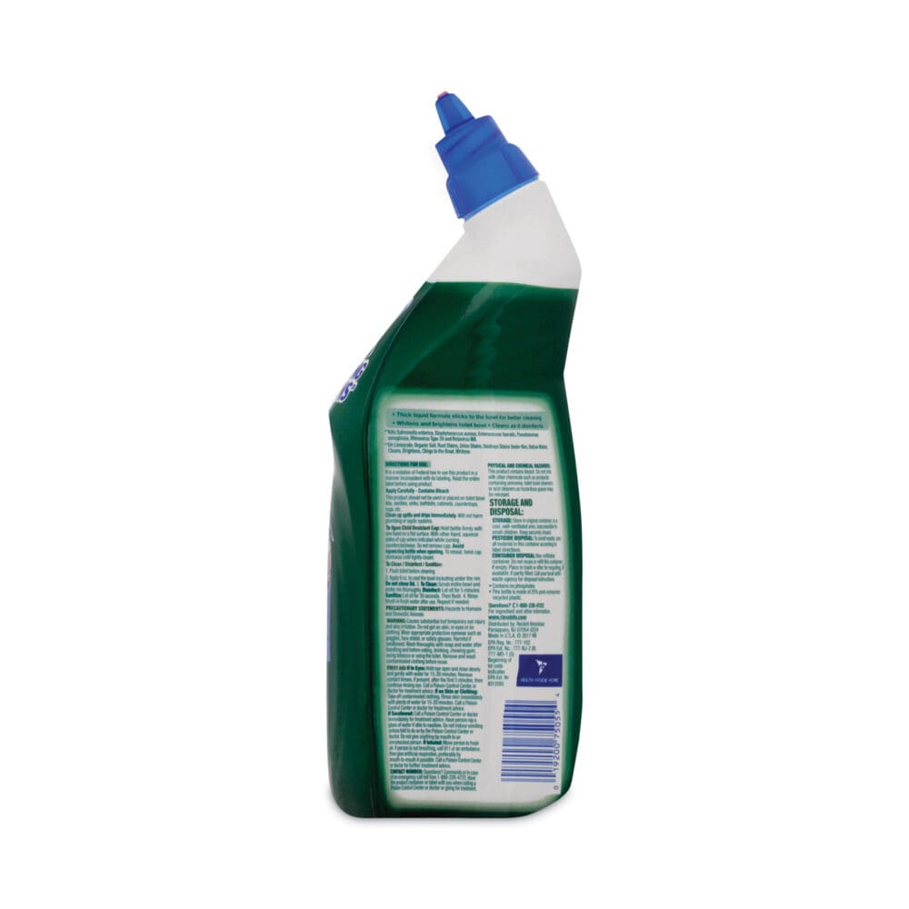 Disinfectant Toilet Bowl Cleaner with Bleach, 24 oz, 2/Pack - Image 2
