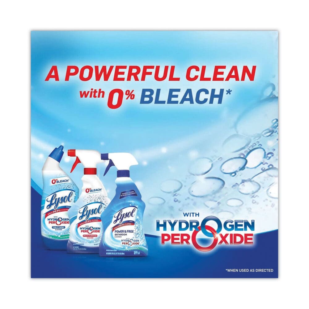 Toilet Bowl Cleaner with Hydrogen Peroxide, Ocean Fresh, 24 oz, 2/Pack - Image 4