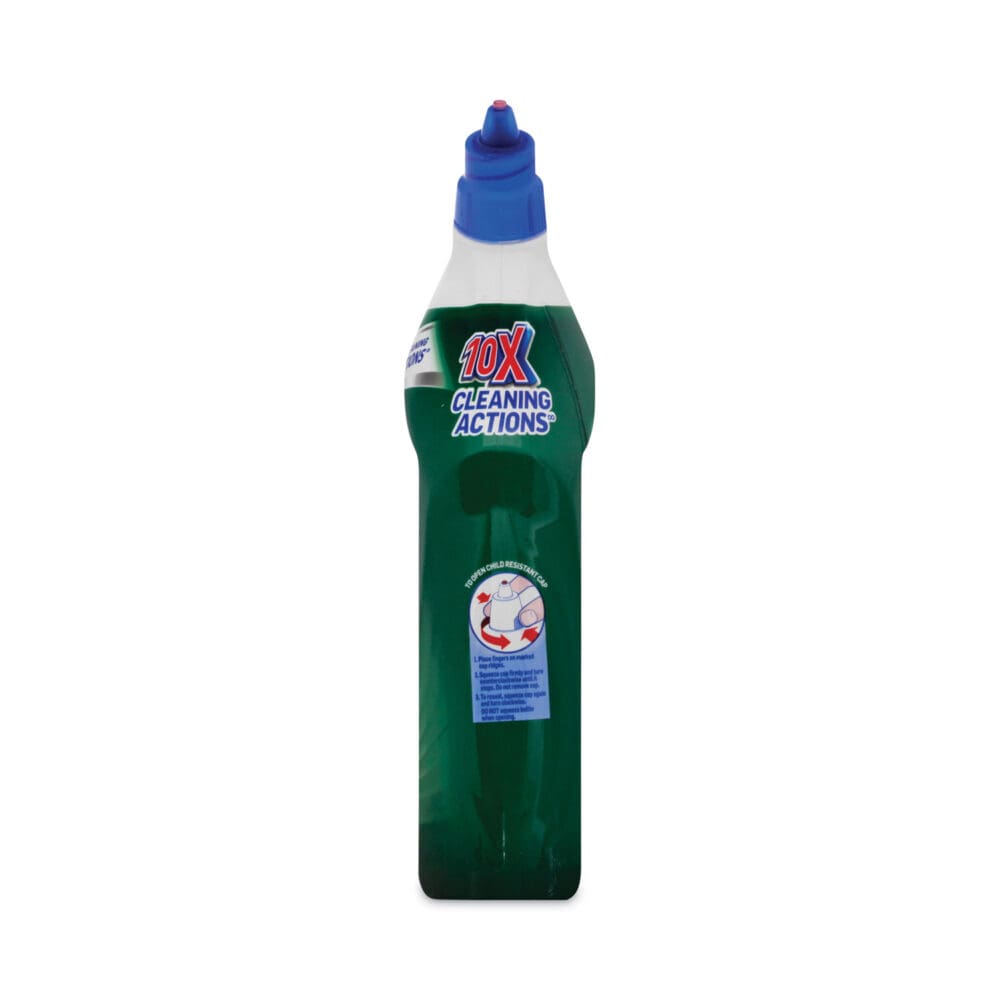 Disinfectant Toilet Bowl Cleaner with Bleach, 24 oz, 9/Carton - Image 2