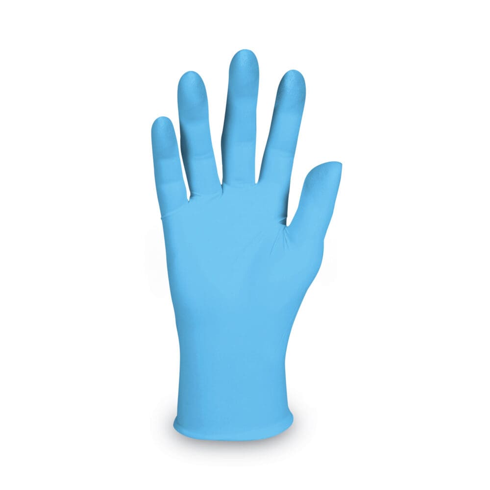 G10 Comfort Plus Blue Nitrile Gloves, Light Blue, Small, 100/Box - Image 7