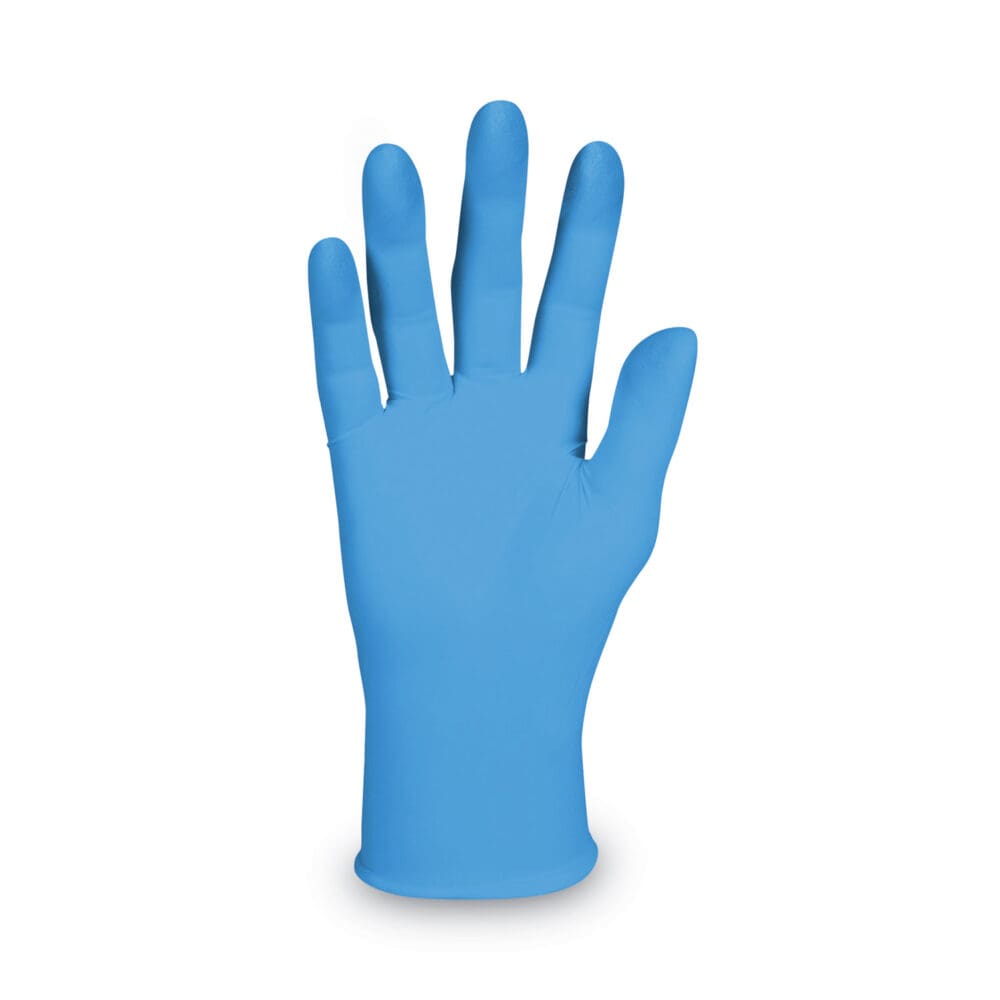 G10 2PRO Nitrile Gloves, Blue, Medium, 100/Box - Image 4