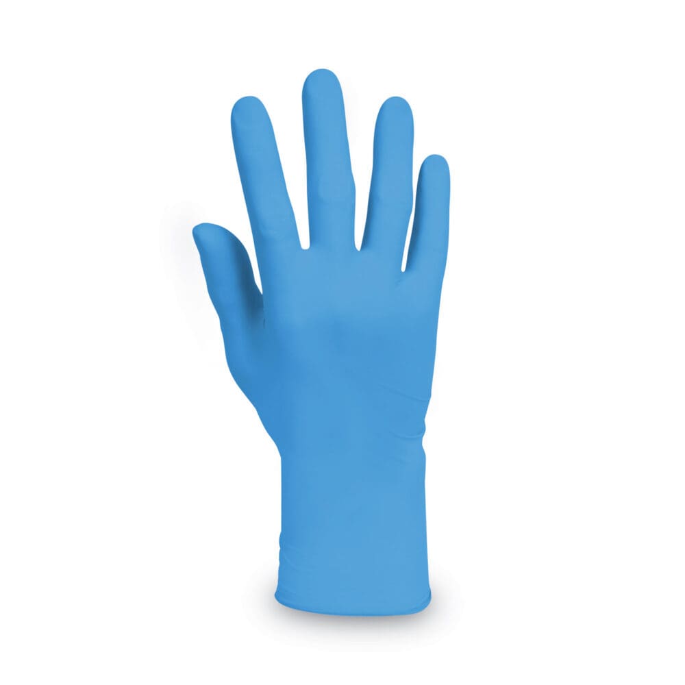 G10 2PRO Nitrile Gloves, Blue, Medium, 100/Box - Image 5