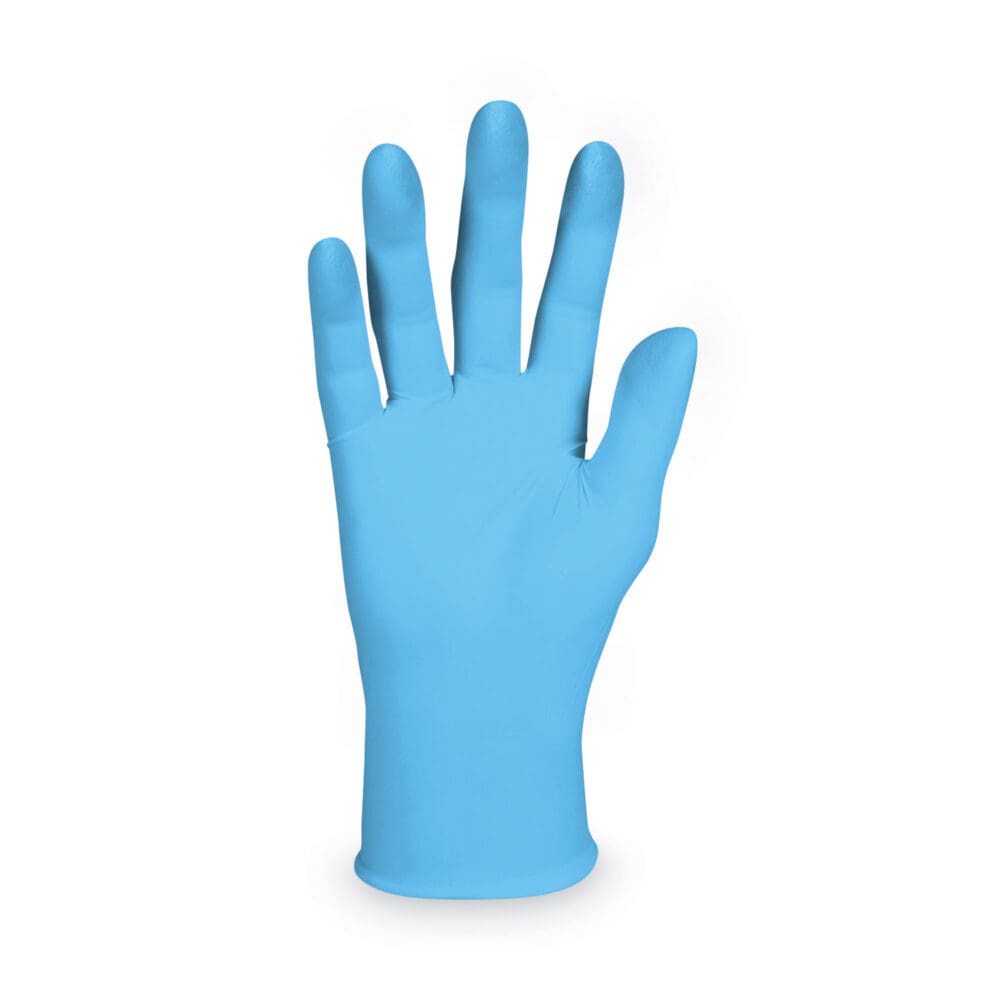 G10 Comfort Plus Blue Nitrile Gloves. Light Blue, X-Large, 100/Box - Image 7