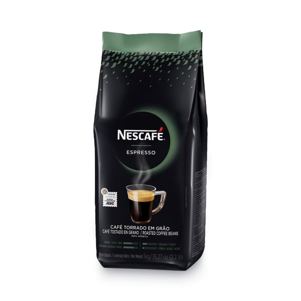 Espresso Whole Bean Coffee, Arabica, 2.2 lb Bag, 6/Carton - Image 7
