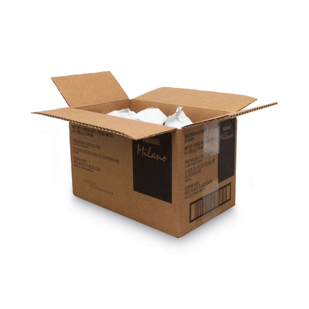Premium Hot Chocolate Mix, 1.75 lb Bag, 4/Carton - Image 2
