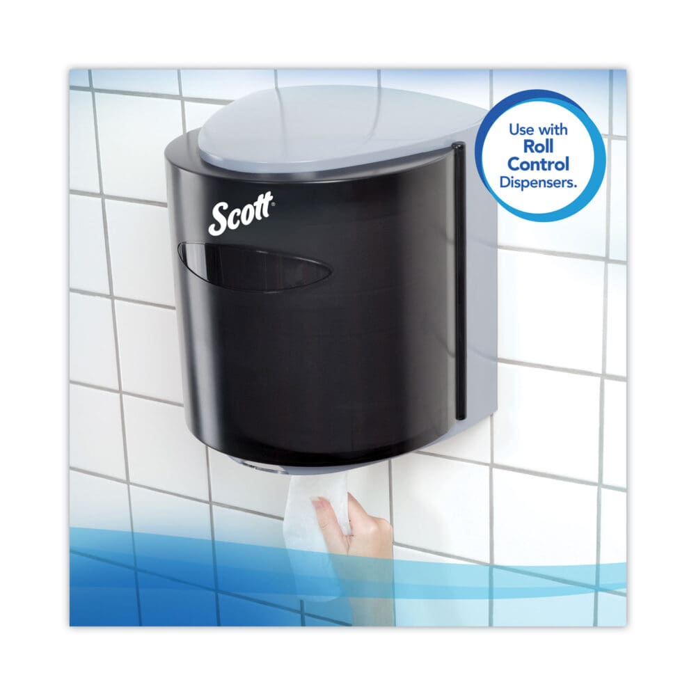 Essential Roll Center-Pull Towels, 1-Ply, 8 x 12, White, 700/Roll, 6 Rolls/Carton - Image 5
