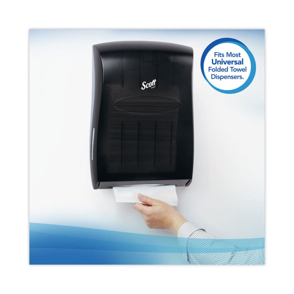 Essential Single-Fold Towels, Absorbency Pockets, 9.3 x 10.5, 250/Pack, 16 Packs/Carton - Image 5