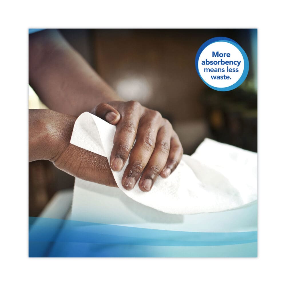Essential Roll Center-Pull Towels, 1-Ply, 8 x 12, White, 700/Roll, 6 Rolls/Carton - Image 4