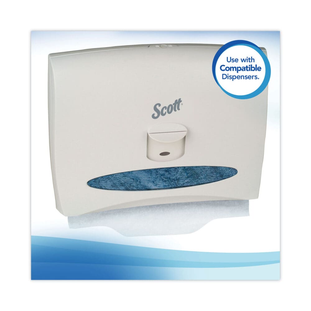 Personal Seats Sanitary Toilet Seat Covers, 15 x 18, White, 125/Pack, 24 Packs/Carton - Image 4