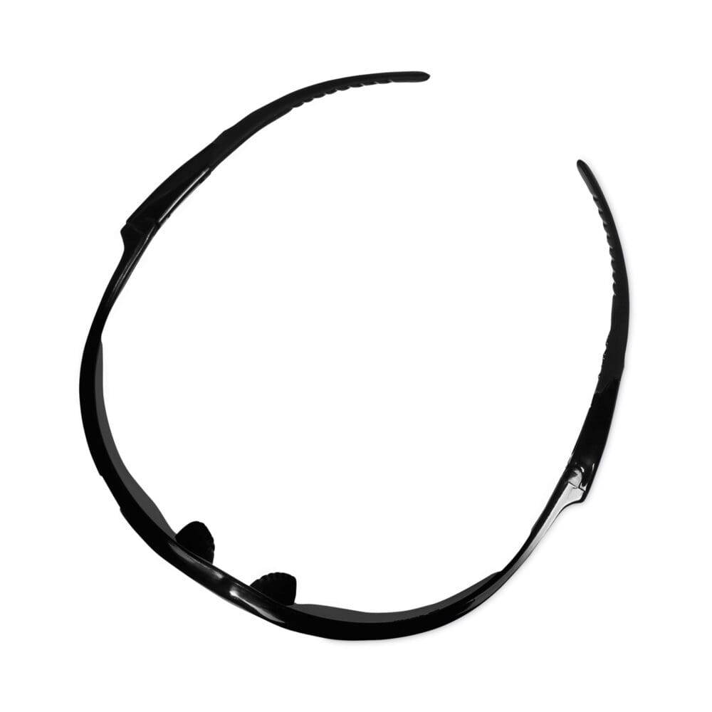 V30 Nemesis Safety Glasses, Black Frame, Smoke Anti-Fog Lens - Image 5