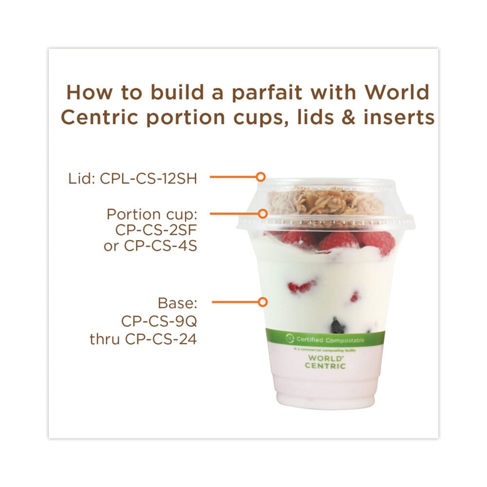PLA Clear Cold Cups, 12 oz, Clear, 1,000/Carton - Image 9