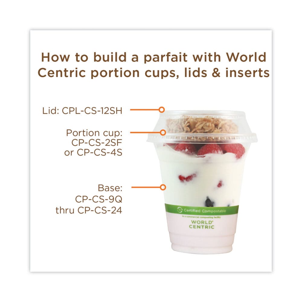 PLA Clear Cold Cups, 9 oz, Clear, 1,000/Carton - Image 9