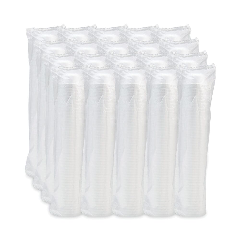 Insulated Foam Bowls, 12 oz, White, 50/Pack, 20 Packs/Carton - Image 4