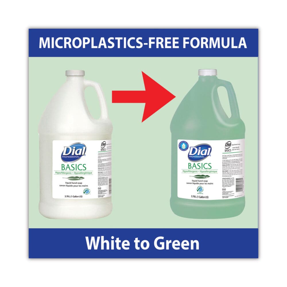Basics MP Free Liquid Hand Soap, Honeysuckle, 3.78 L Refill Bottle, 4/Carton - Image 7