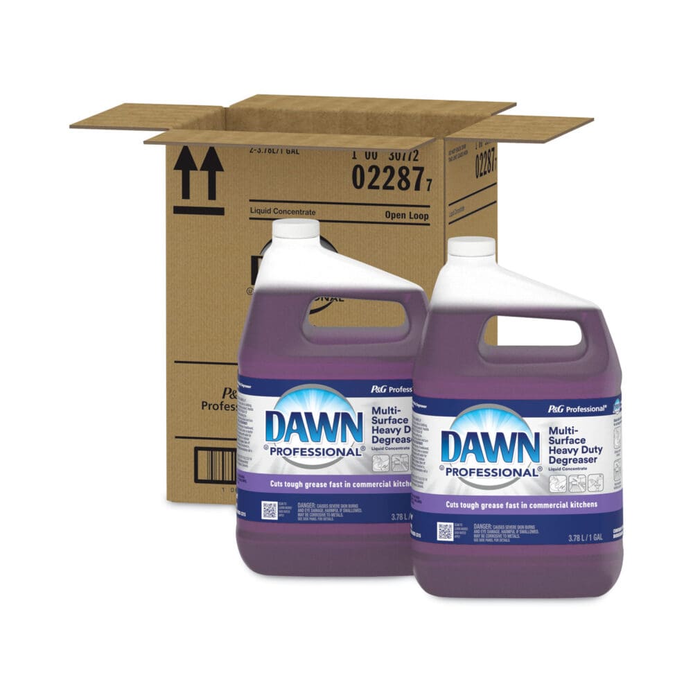Multi-Surface Heavy Duty Degreaser, Fresh Scent, 1 gal Bottle, 2/Carton - Image 8