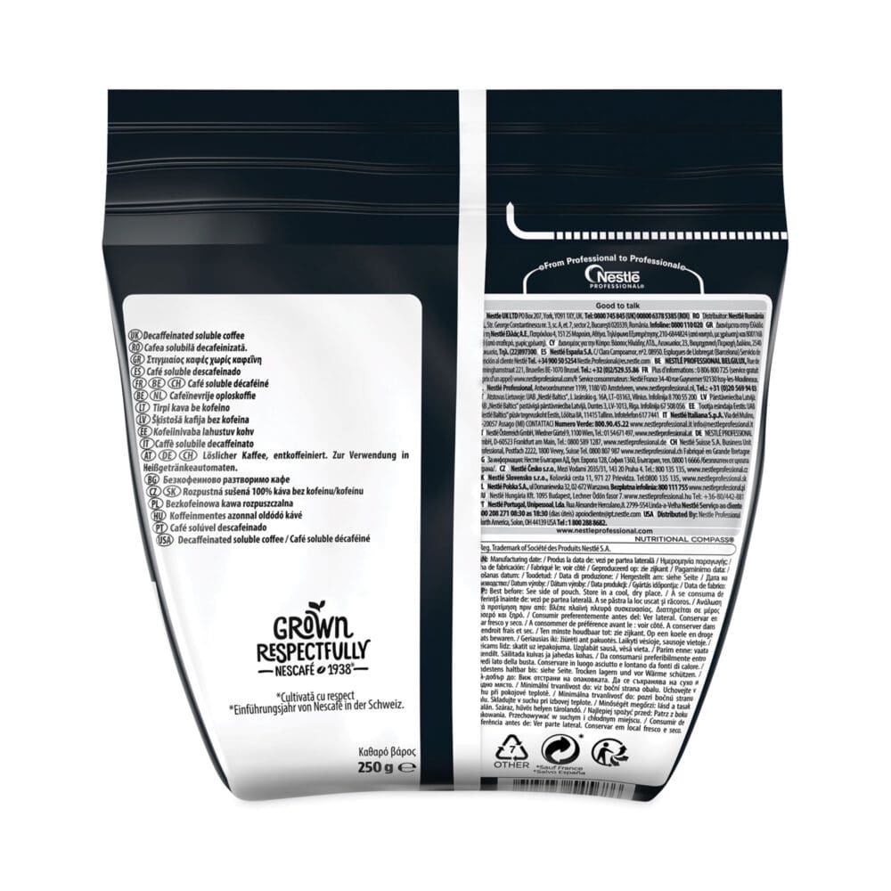 Ristretto Decaffeinated Blend Coffee, 8.8 oz Bag, 4/Carton - Image 4