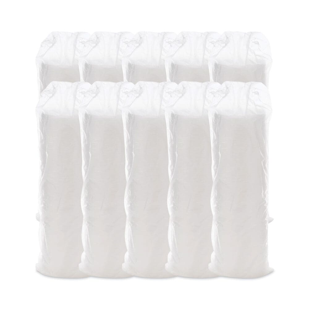 Plastic Lids, Fits 12 oz to 24 oz Foam Cups, Vented, Translucent, 100/Pack, 10 Packs/Carton - Image 3