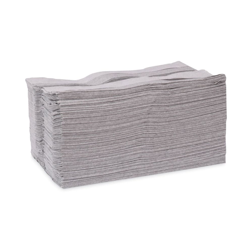 Industrial Cleaning Cloths, 1-Ply, 16.34 x 14, Gray, 210 Wipes/Box - Image 8