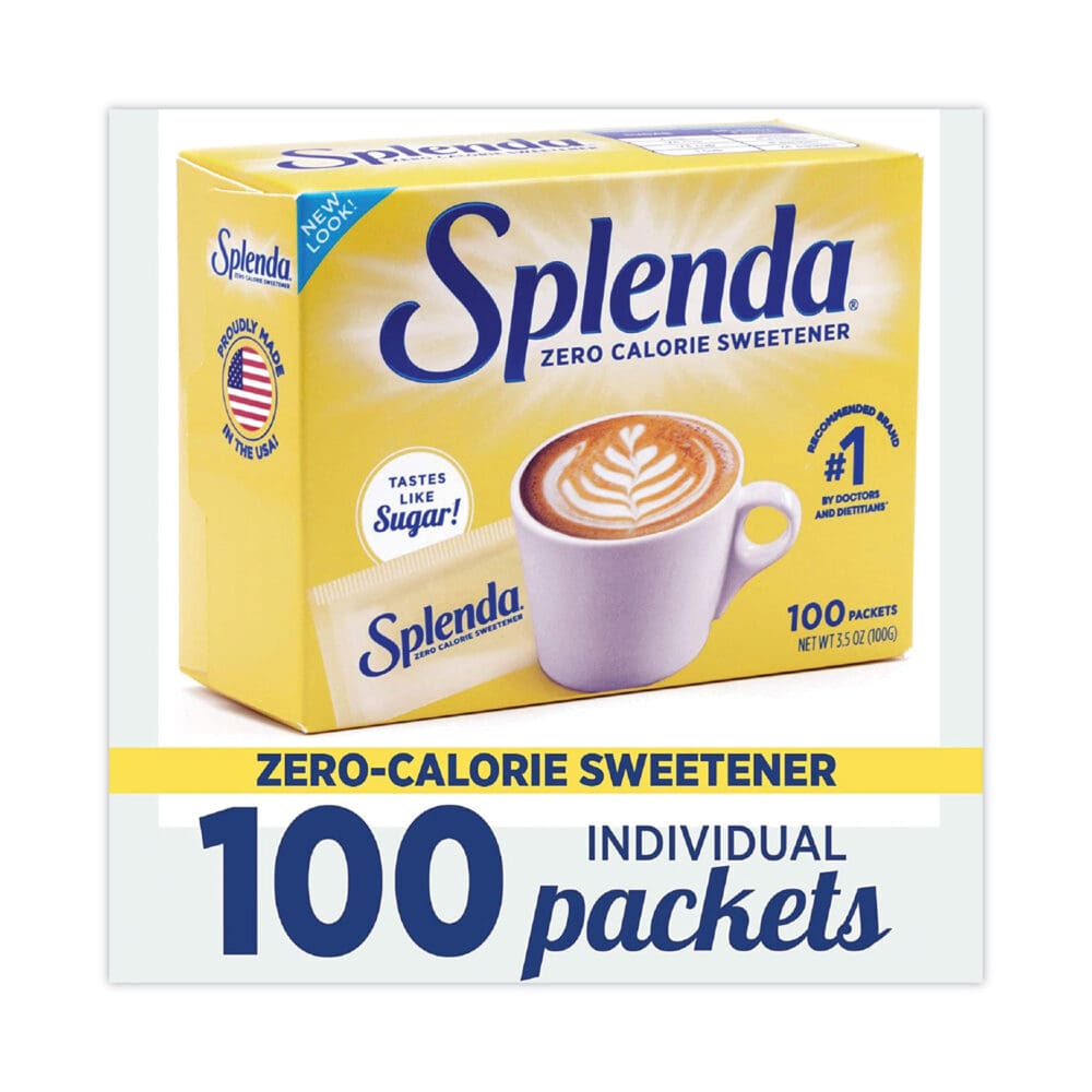 No Calorie Sweetener Packets, 100/Box - Image 6