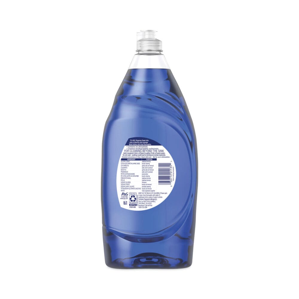 Platinum Liquid Dish Detergent, Refreshing Rain Scent, 32.7 oz Bottle, 8/Carton - Image 3