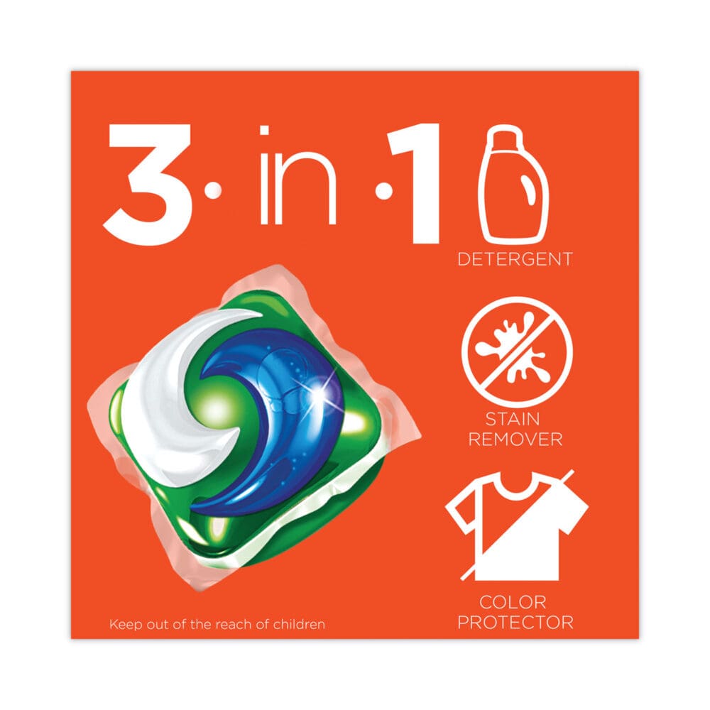 Pods, Tide Original, 112 Pods/Tub, 4 Tubs/Carton - Image 4