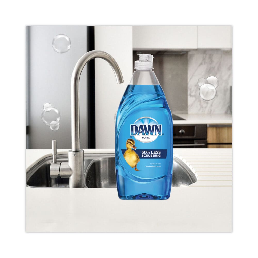 Ultra Liquid Dish Detergent, Dawn Original, 38 oz Bottle, 8/Carton - Image 5