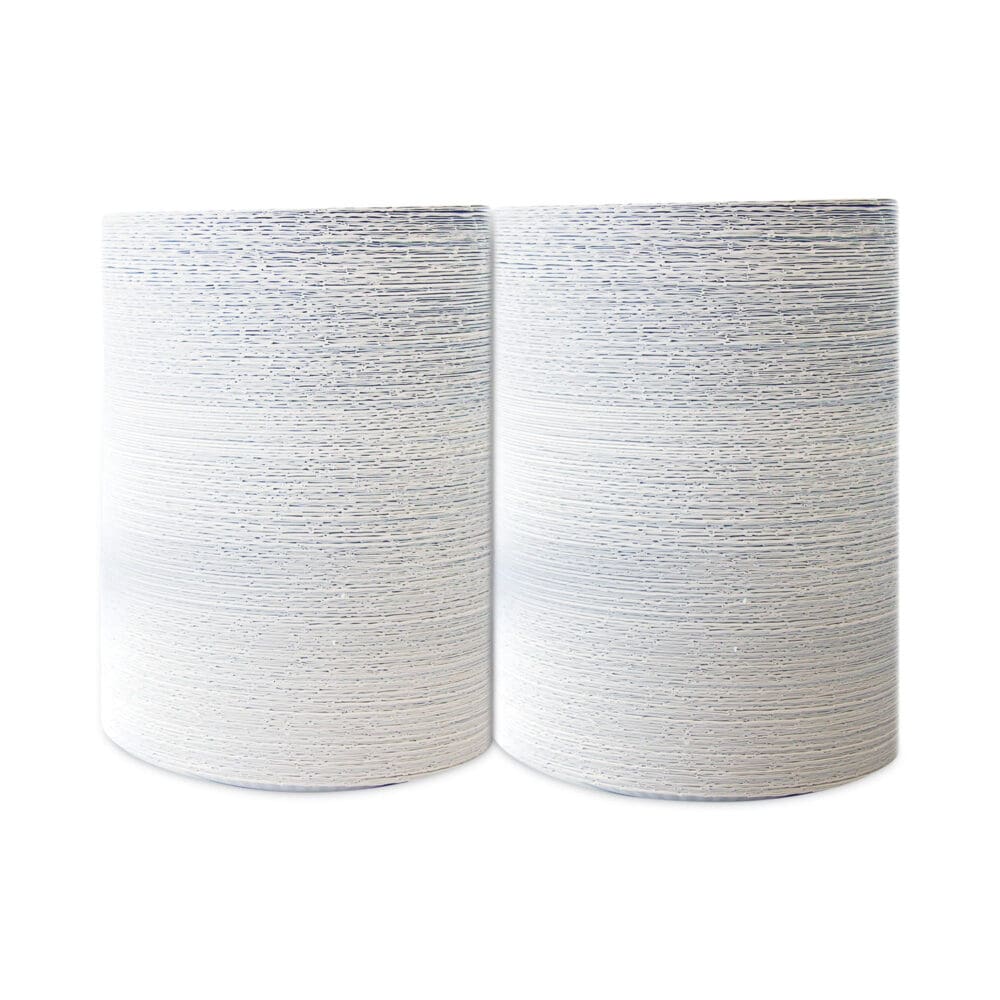 Paper Plates, 6" dia, White, 1,000/Carton - Image 2