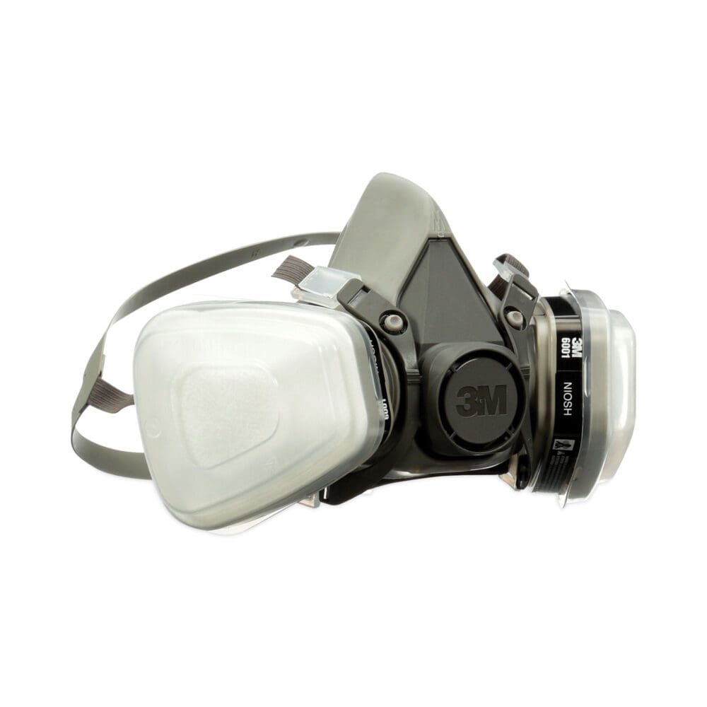 Half Facepiece Paint Spray/Pesticide Respirator, Medium - Image 4