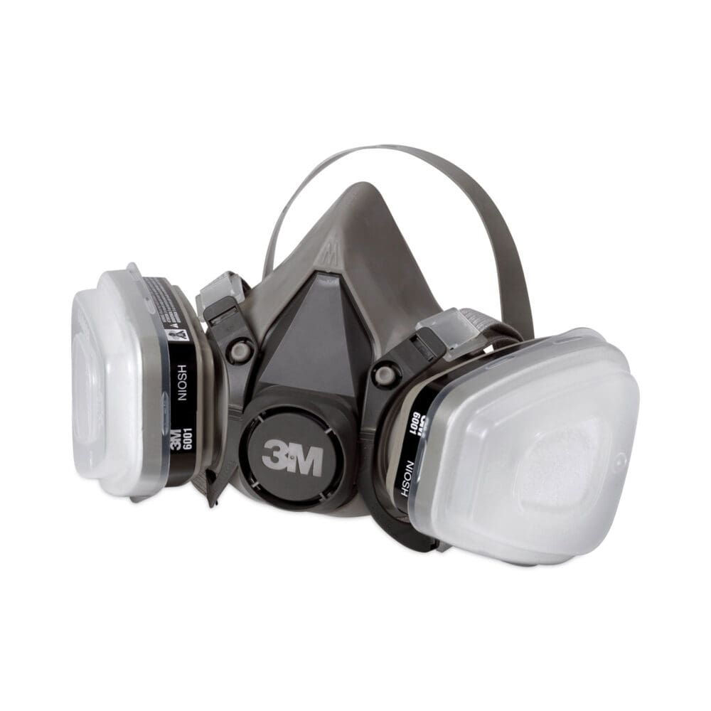 Half Facepiece Paint Spray/Pesticide Respirator, Medium - Image 7