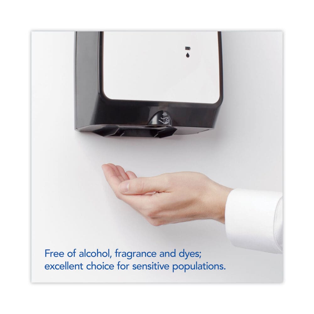 Essential Alcohol-Free Foam Hand Sanitizer, 1,200 mL, Unscented, 2/Carton - Image 5