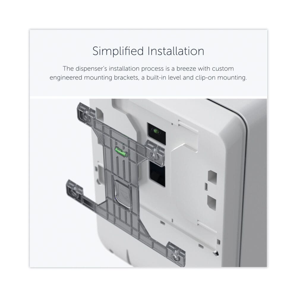 ICON Automatic Roll Towel Dispenser, 20.12 x 16.37 x 13.5, White Mosaic - Image 3