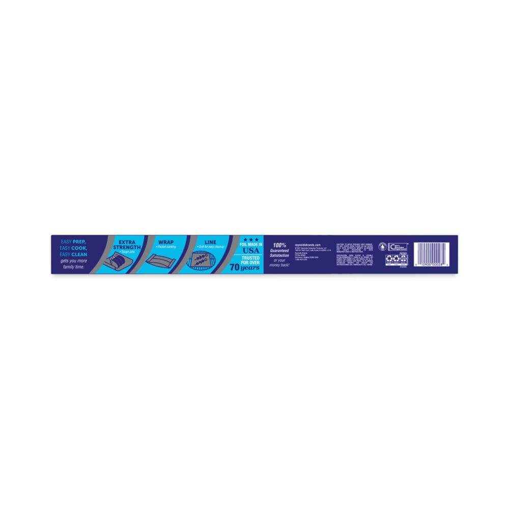 Heavy Duty Aluminum Foil Roll, 18" x 75 ft, Silver - Image 4