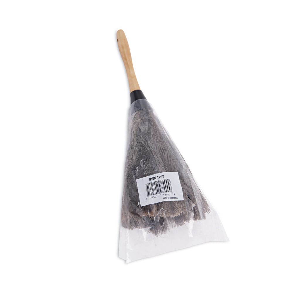 Professional Ostrich Feather Duster, 4" Handle - Image 6