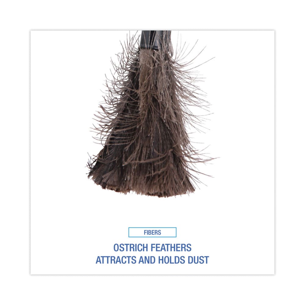 Retractable Feather Duster, 9" to 14" Handle - Image 4