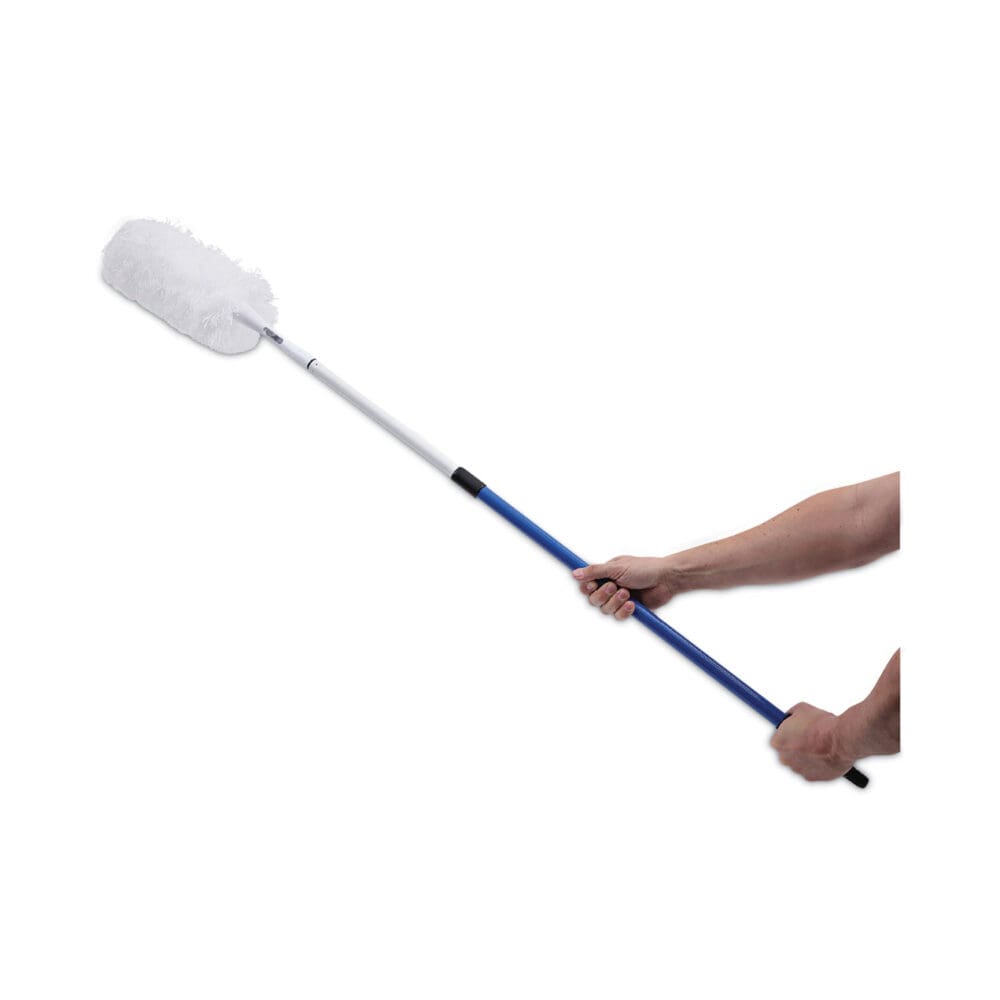 MicroFeather Duster, Microfiber Feathers, Washable, 23", White - Image 5