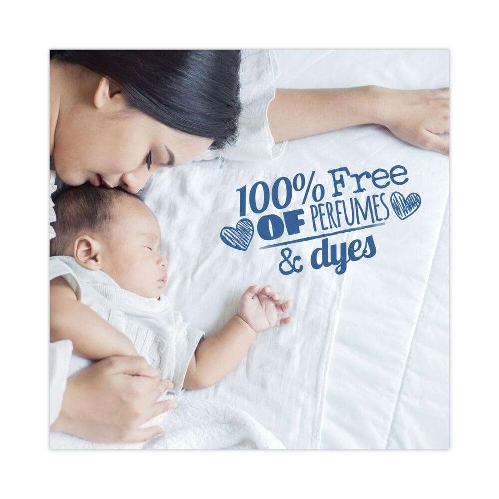 Ultra Free Clear Liquid Detergent, Unscented, 36 oz Bottle, 6/Carton - Image 2
