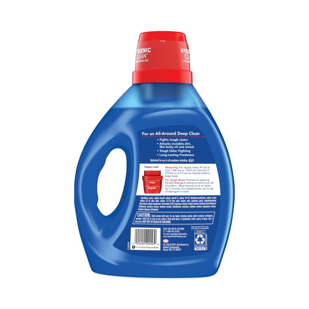 Power-Liquid Laundry Detergent, Original Scent, 100 oz Bottle, 4/Carton - Image 3