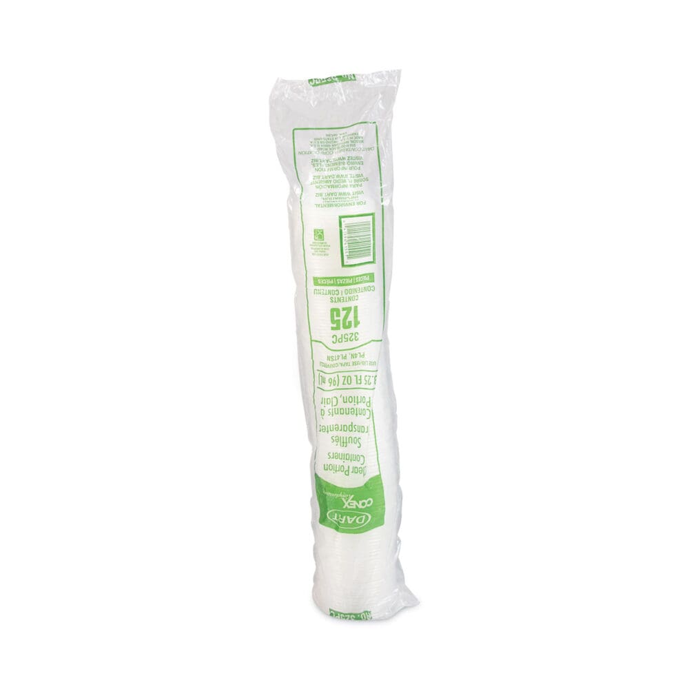 Conex Complements Portion/Medicine Cups, 3.25 oz, Clear, 125/Bag, 20 Bags/Carton - Image 2