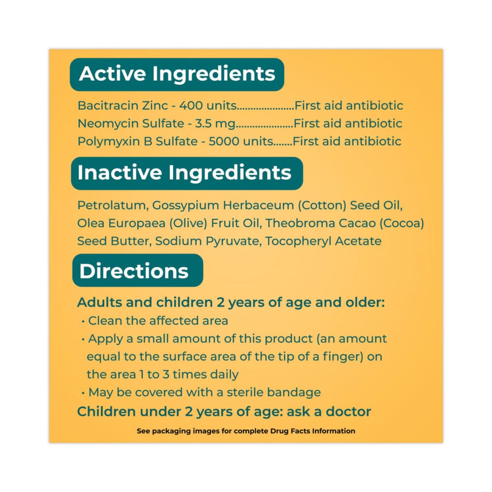 Antibiotic Ointment, 1 oz Tube - Image 4