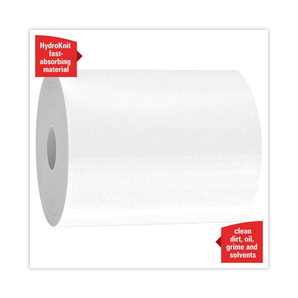 X70 Cloths, Center-Pull, 9.8 x 12.2, White, 275/Roll, 3 Rolls/Carton - Image 3