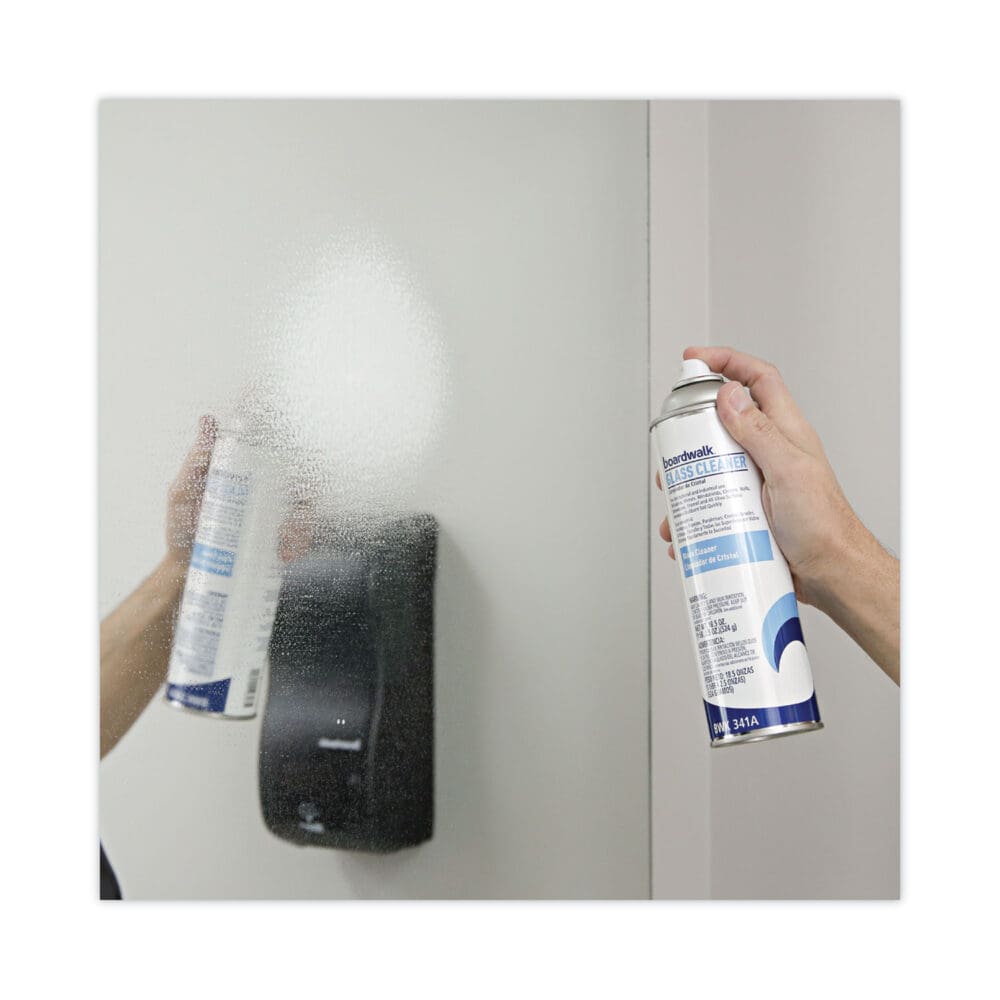 Glass Cleaner, Sweet Scent, 18.5 oz. Aerosol Spray, 12/Carton - Image 6