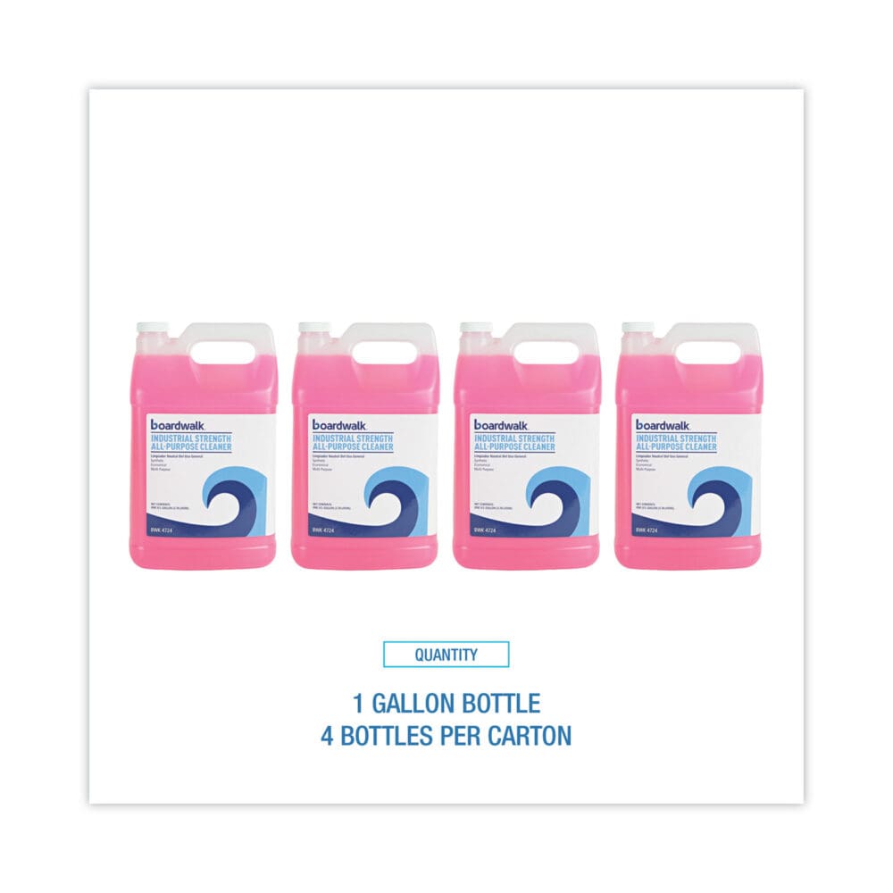 Industrial Strength All-Purpose Cleaner, Unscented, 1 gal Bottle, 4/Carton - Image 2