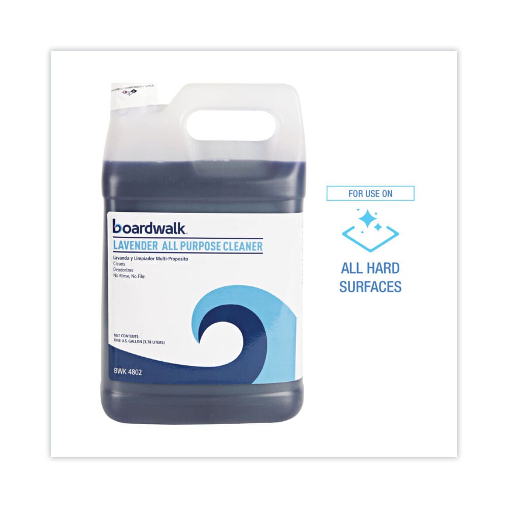 All Purpose Cleaner, Lavender Scent, 1 gal Bottle, 4/Carton - Image 3